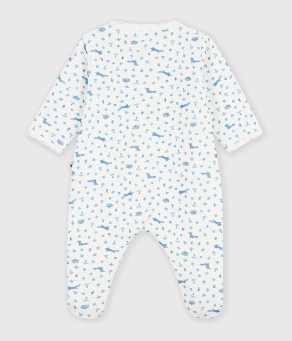 pyjama bebe en tubique imprime renard