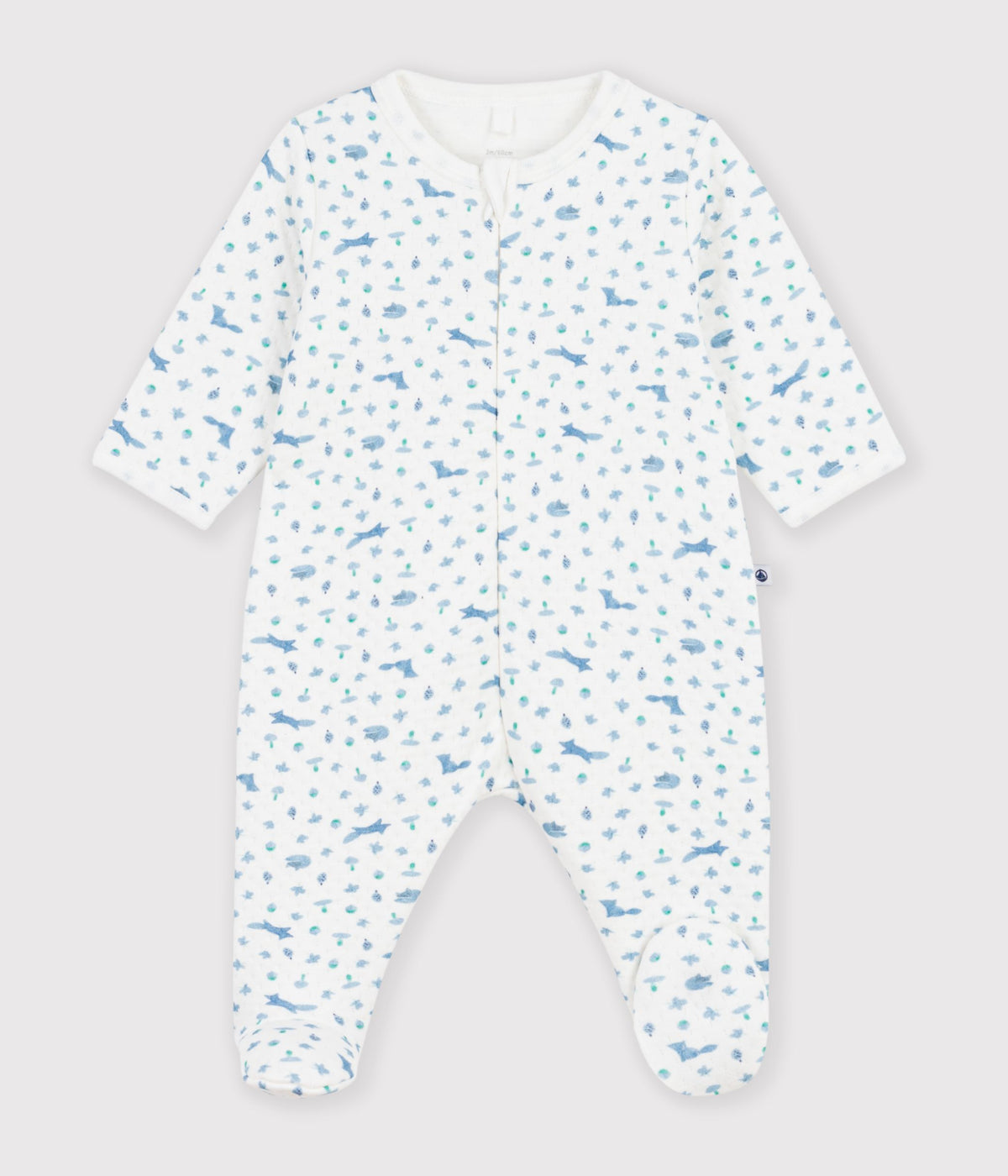 pyjama bebe en tubique imprime renard