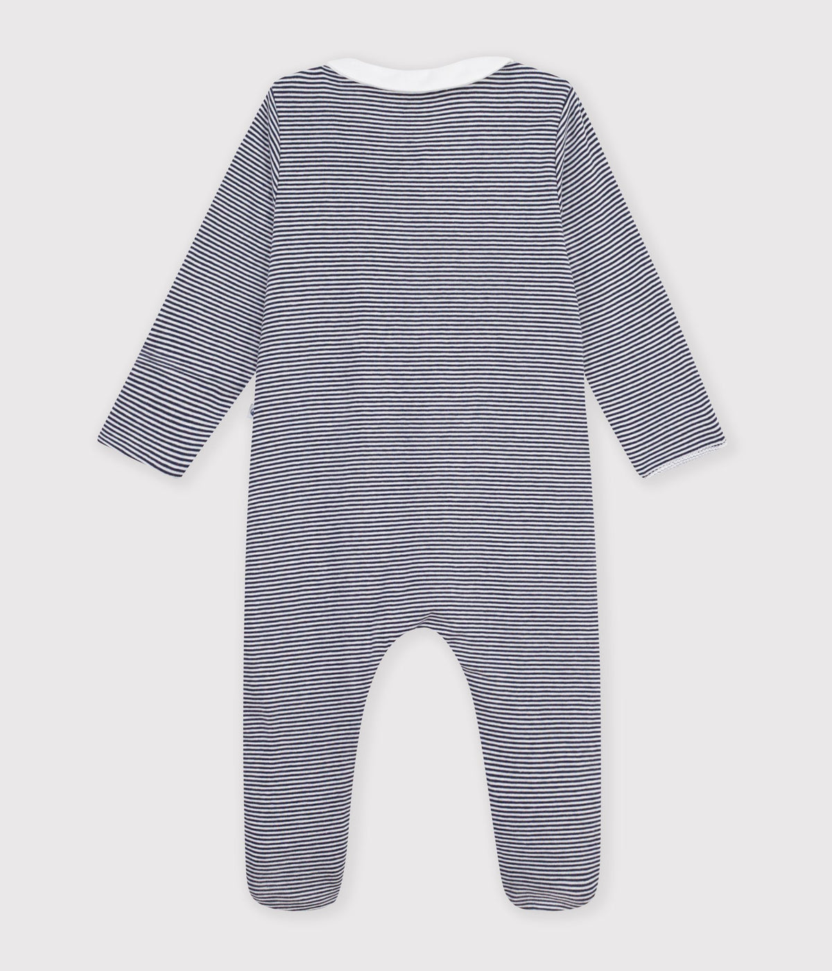 pyjama bebe en coton imprime a rayures