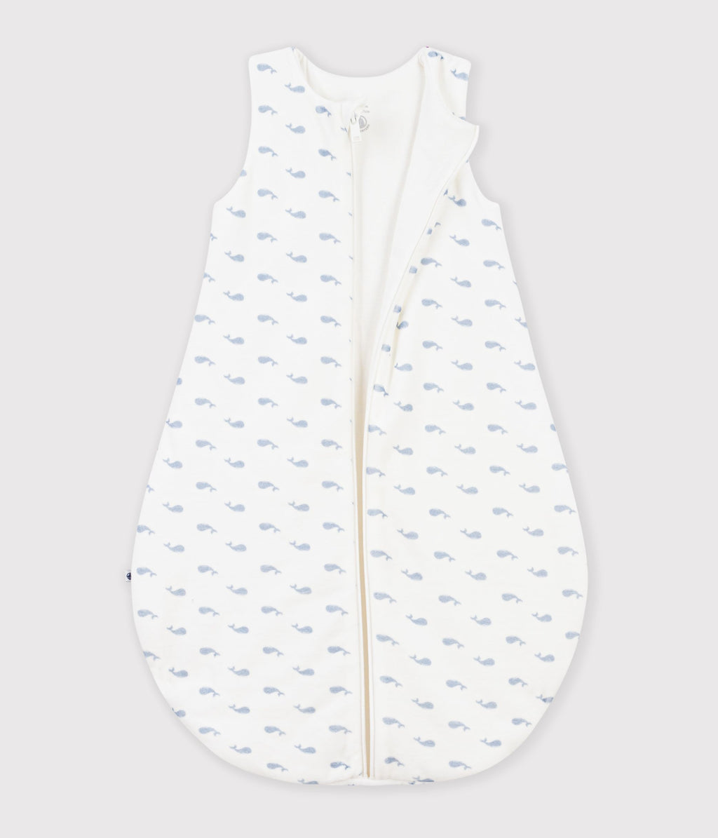gigoteuse bebe en velours imprime baleines tog 3