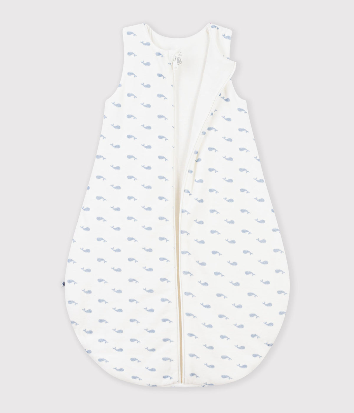 gigoteuse bebe en velours imprime baleines tog 3