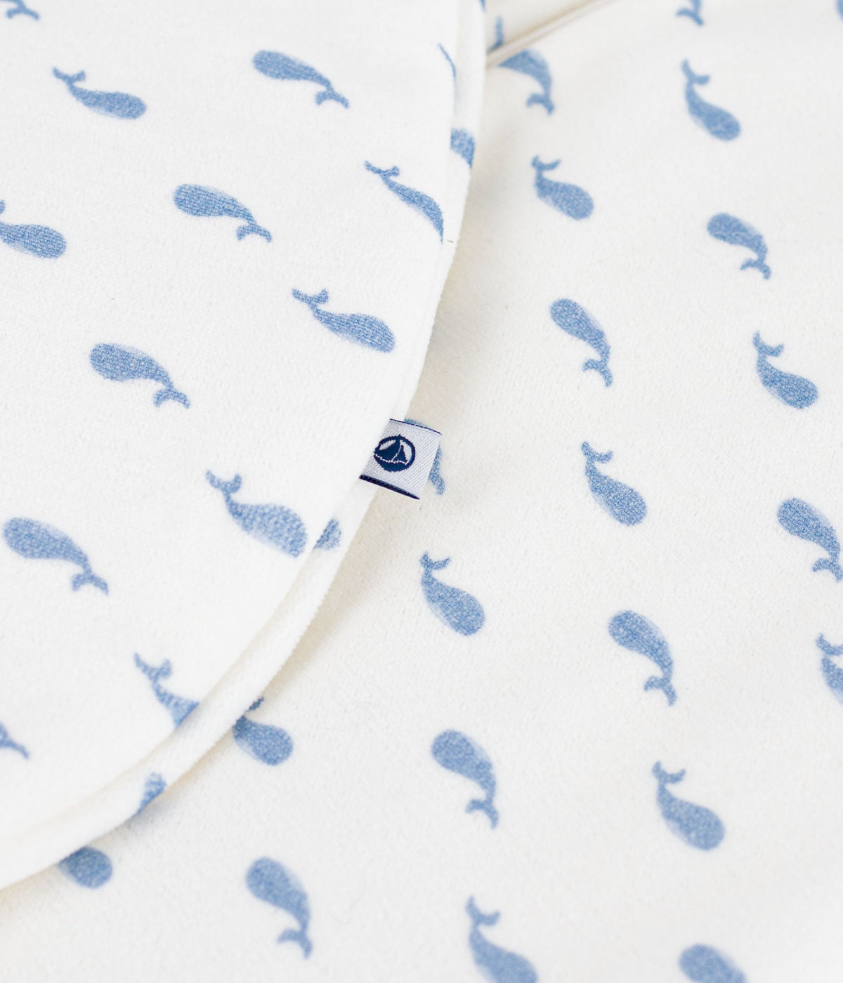 gigoteuse bebe en velours imprime baleines tog 3