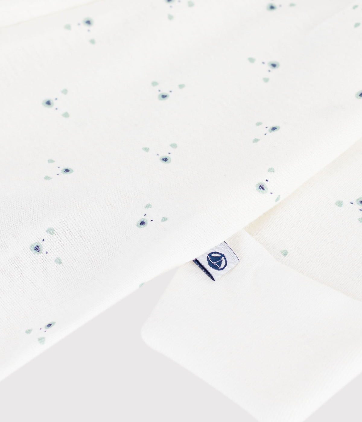 pyjama bebe en coton imprime a fleurs