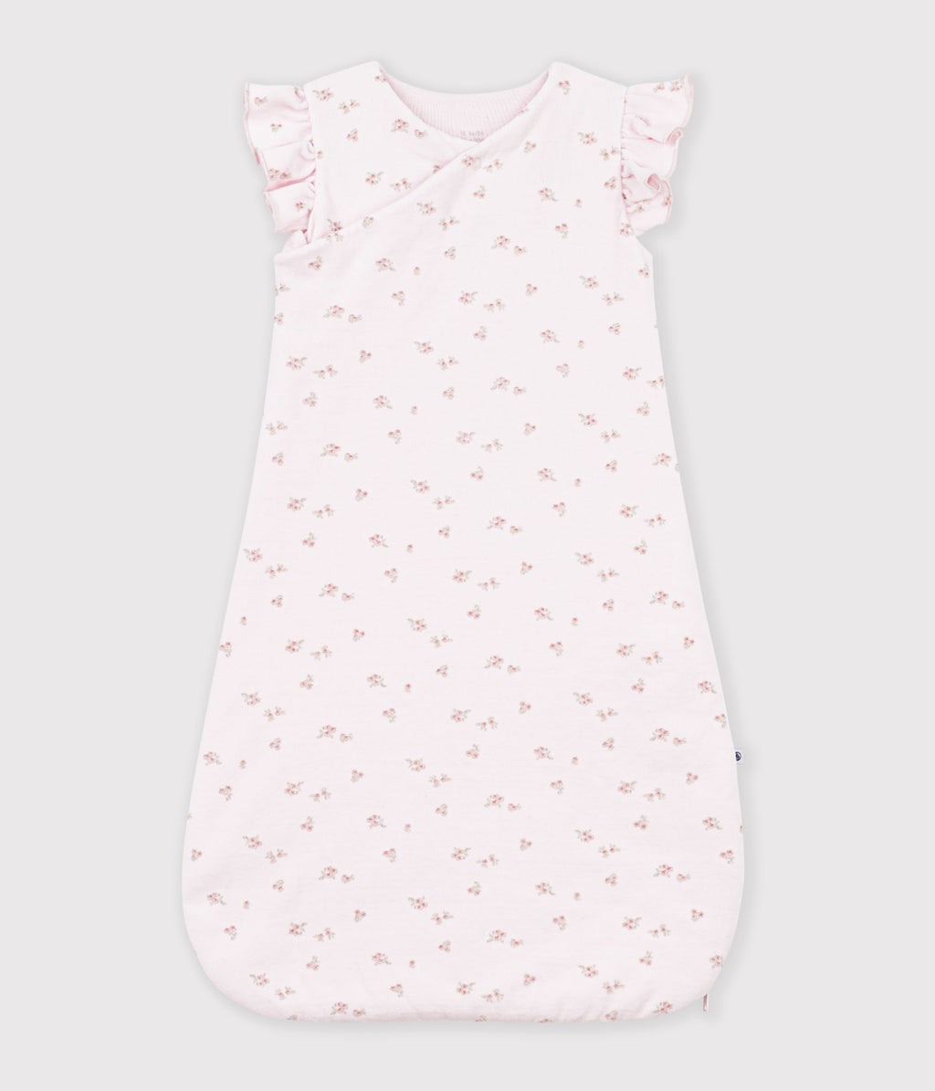 gigoteuse bebe en velours imprime fleurs tog 3