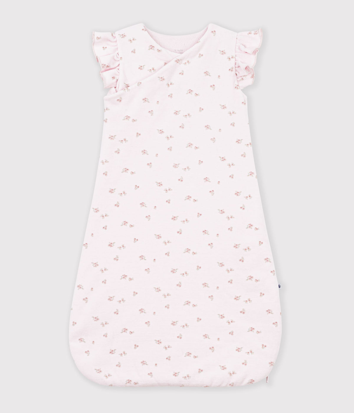 gigoteuse bebe en velours imprime fleurs tog 3