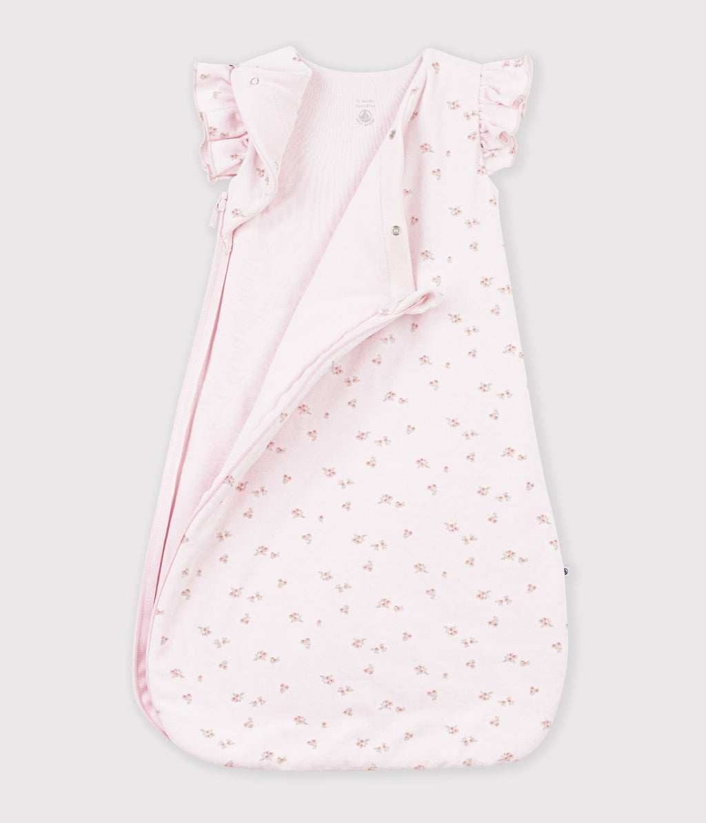 gigoteuse bebe en velours imprime fleurs tog 3