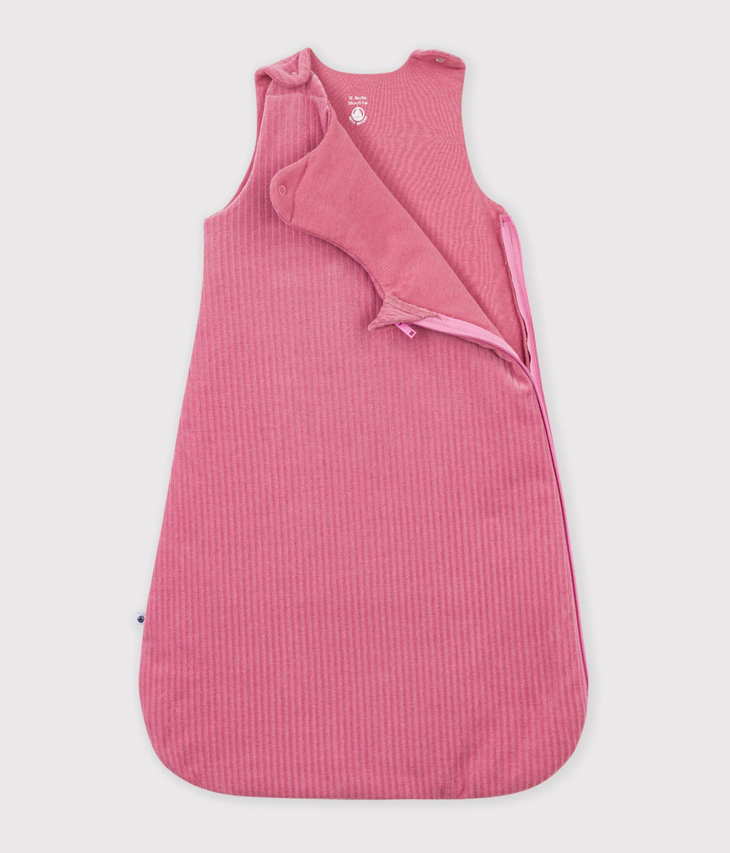 gigoteuse bebe en velours uni tog 3 rose