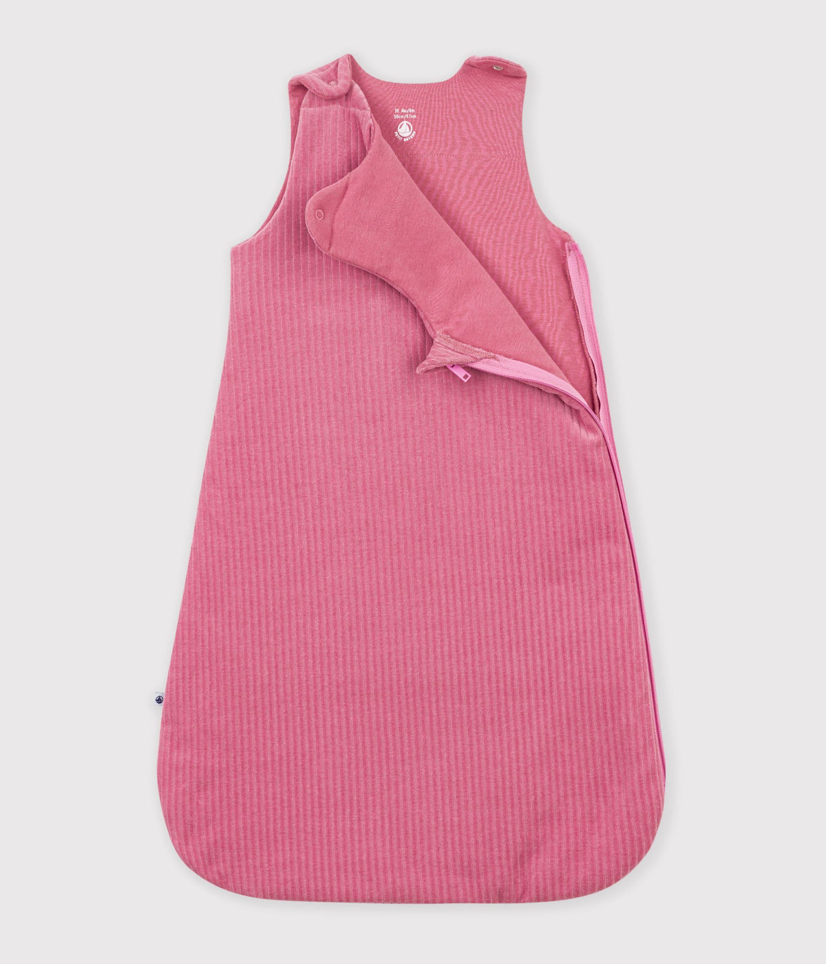 gigoteuse bebe en velours uni tog 3 rose