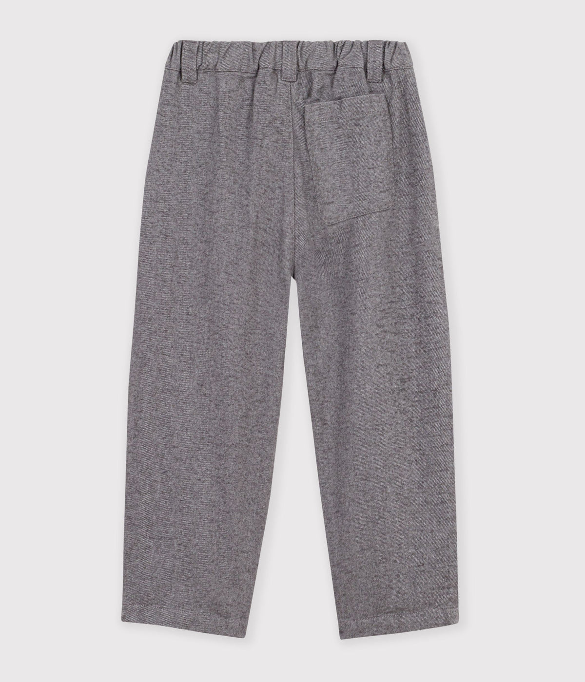 pantalon a pinces enfant en flanelle de coton