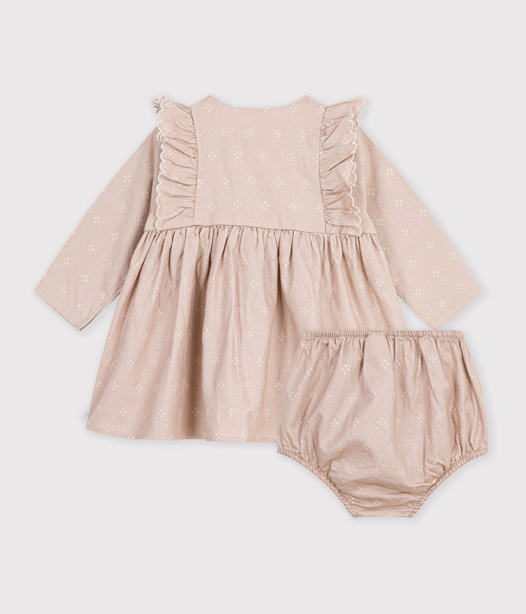robe bebe en coton imprime graphique