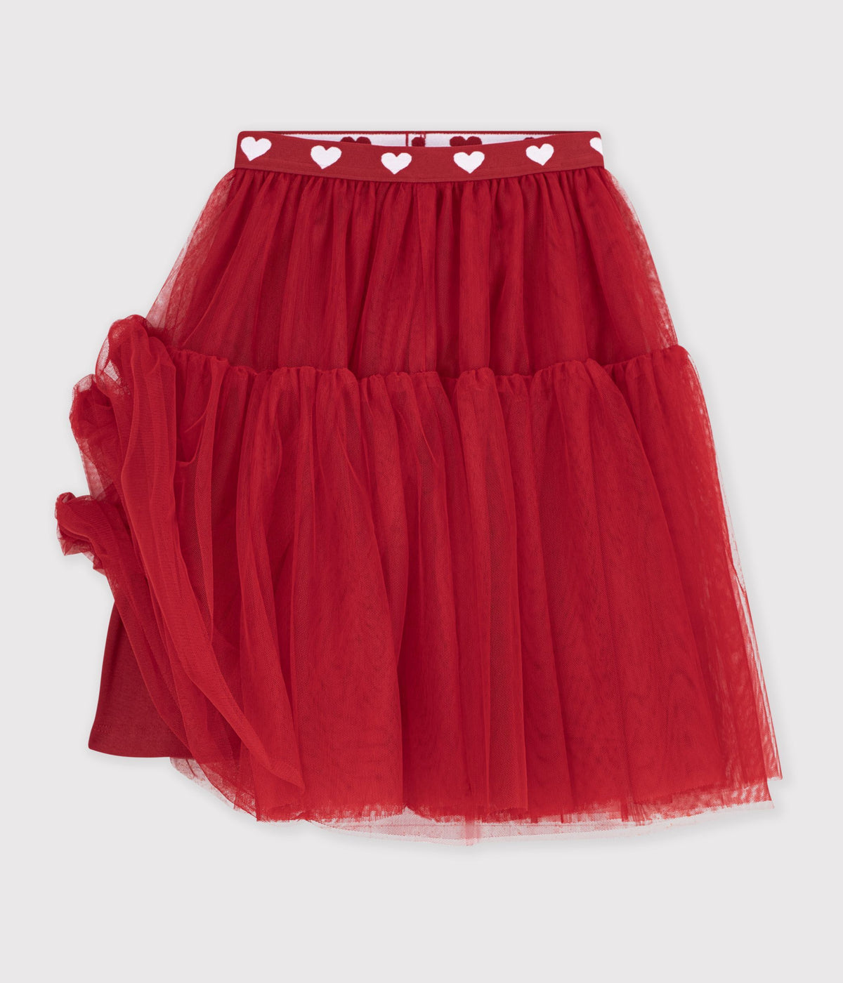 jupe longue en tulle enfant unie