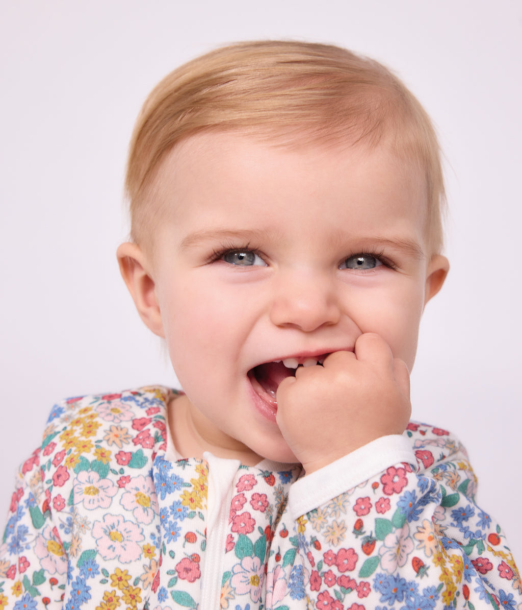gigoteuse bebe en coton imprime a fleurs tog 2