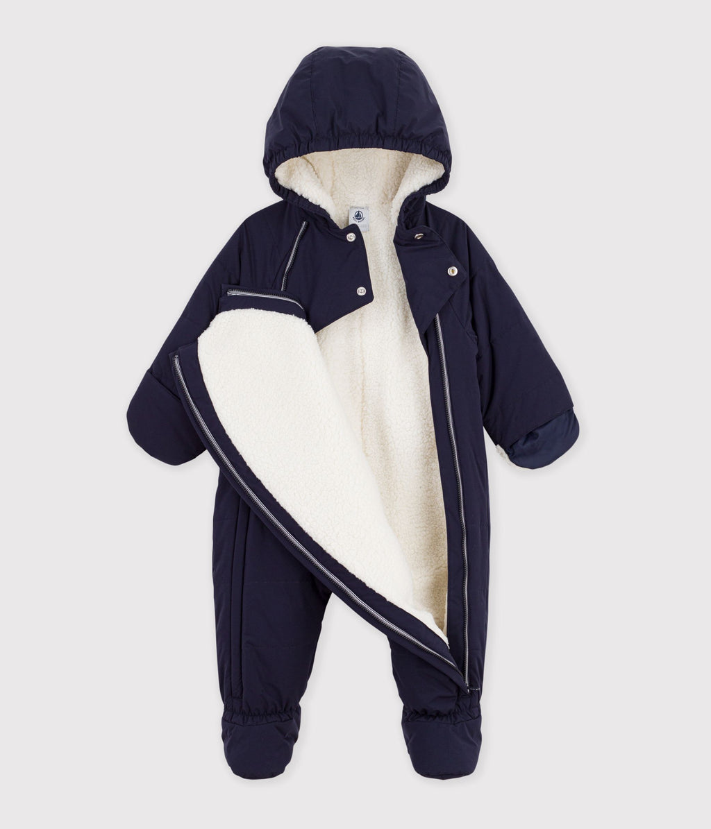 combipilote bebe en polyester et sa doublure en sherpa