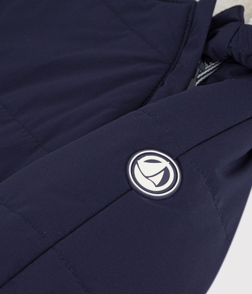 combipilote bebe en polyester et sa doublure en sherpa