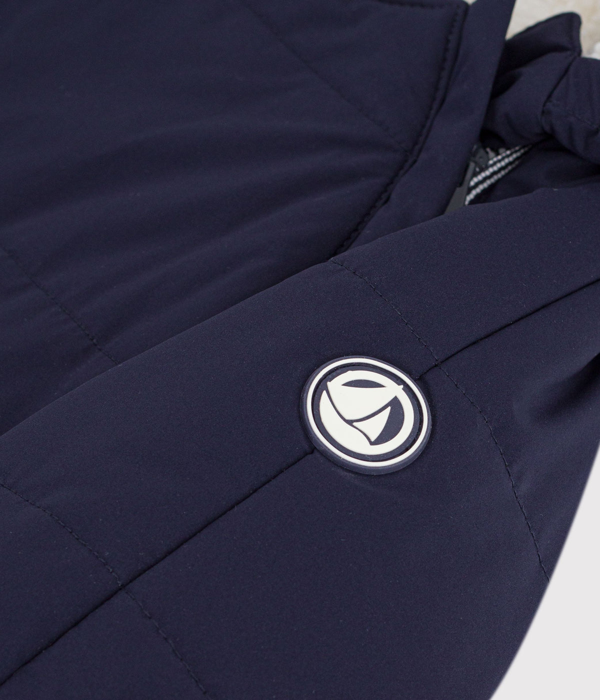 combipilote bebe en polyester et sa doublure en sherpa