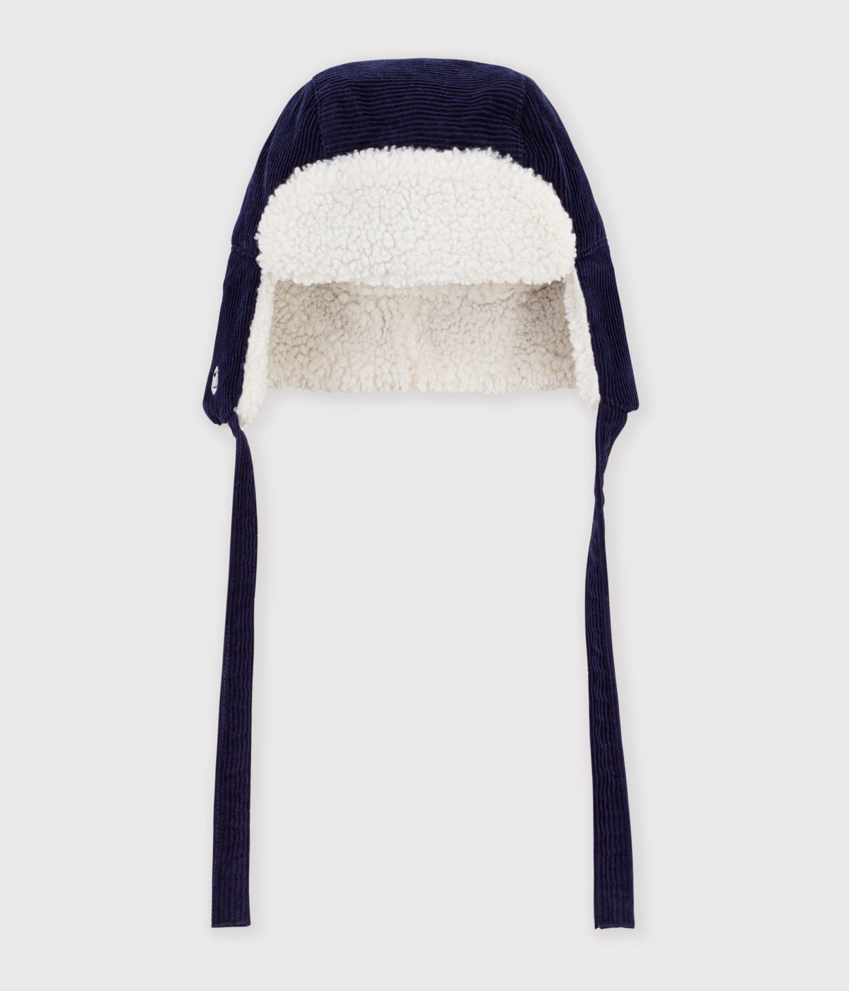chapka bebe en velours double sherpa