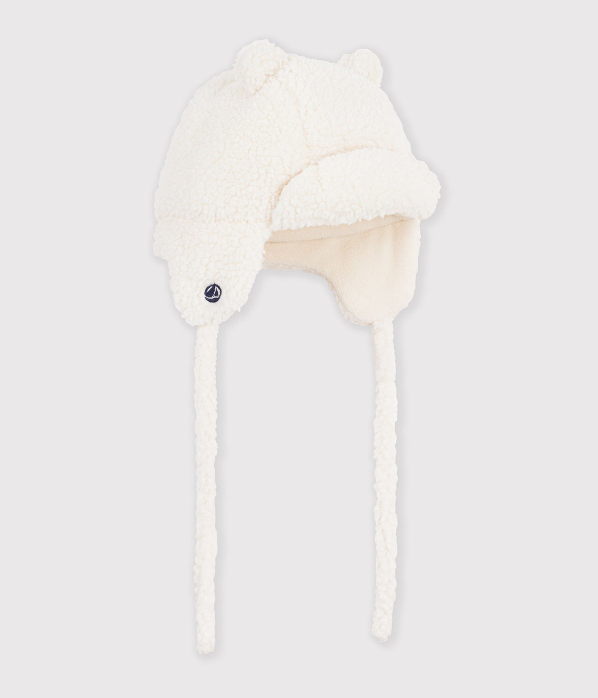 chapka bebe en sherpa avec des oreilles