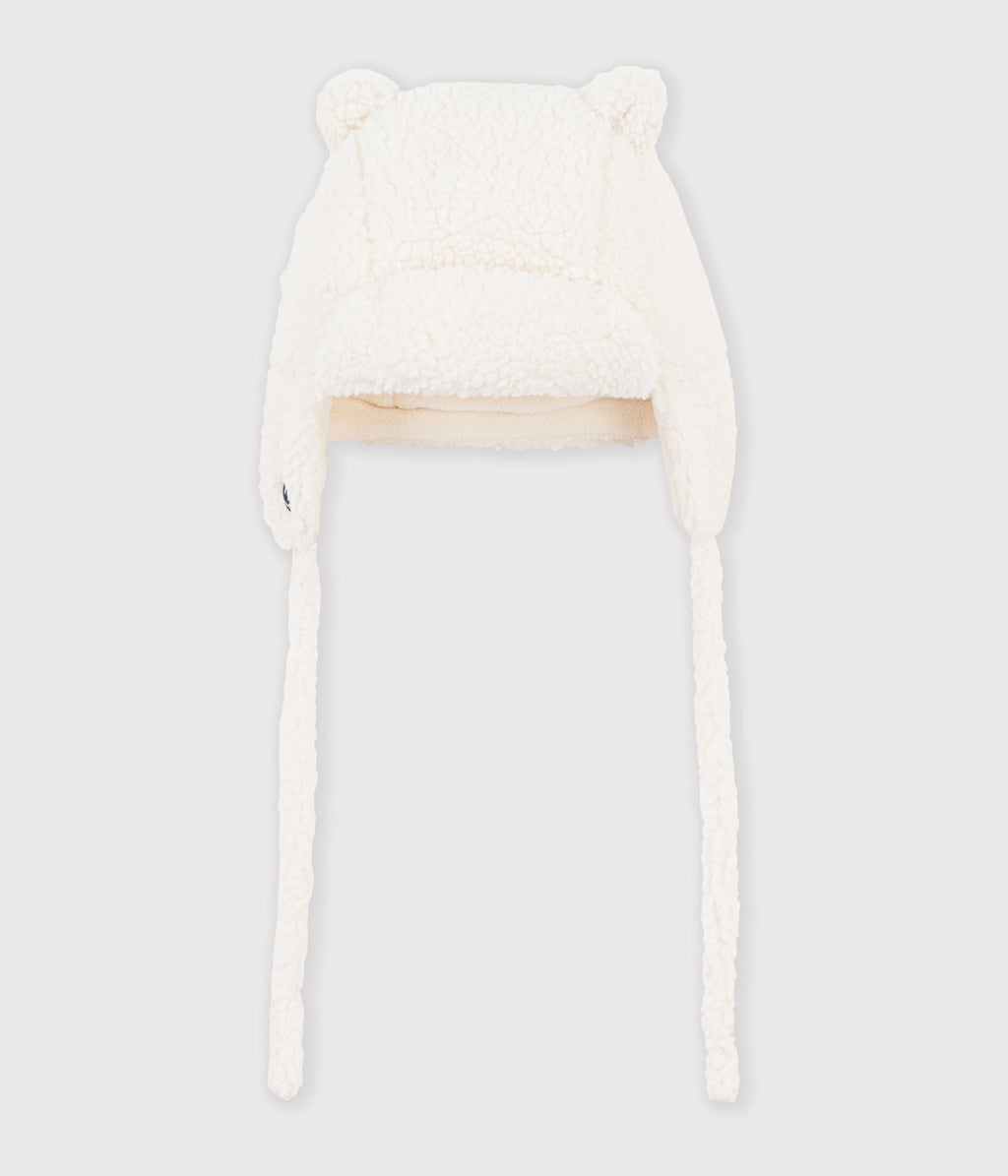 chapka bebe en sherpa avec des oreilles