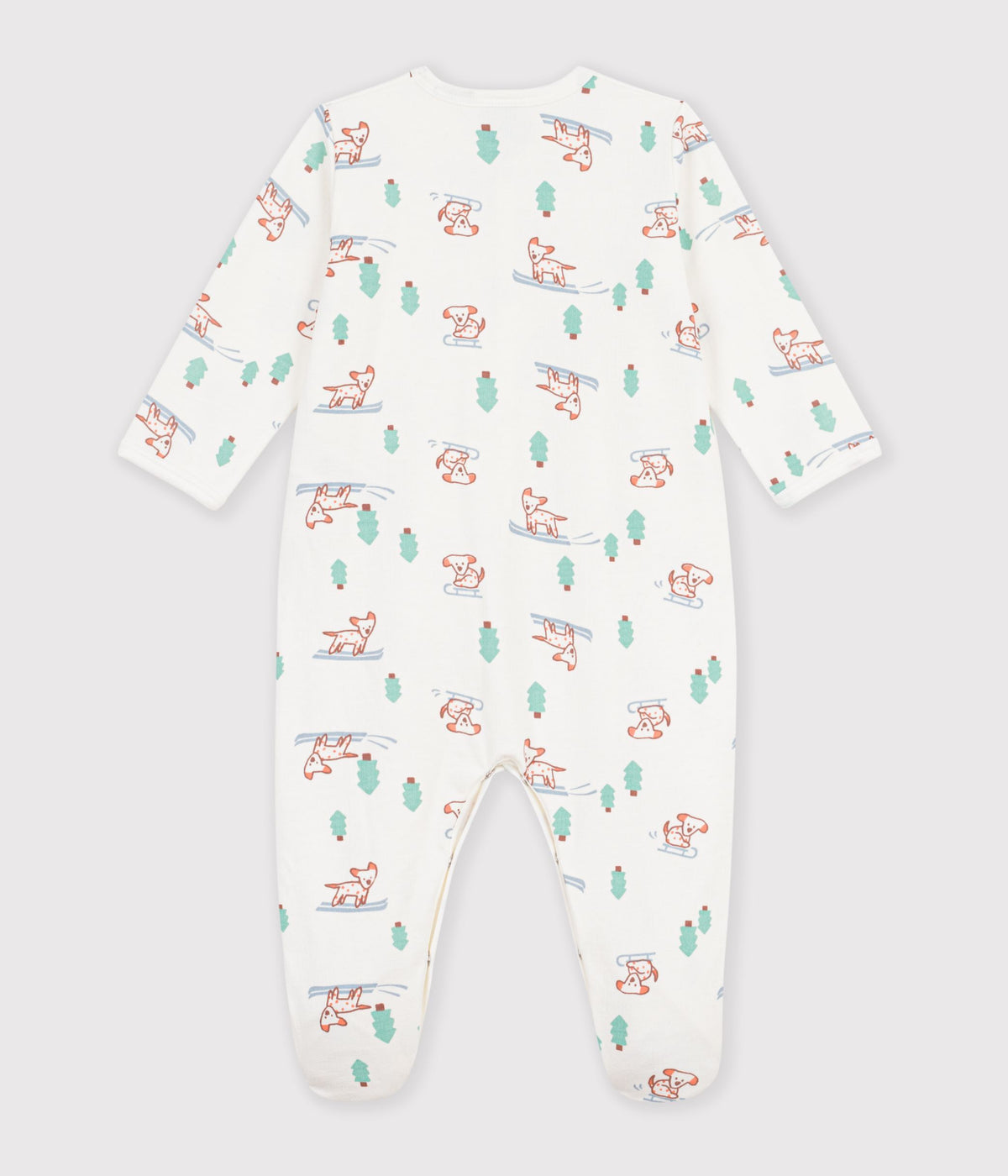 pyjama bebe en molleton imprime chien