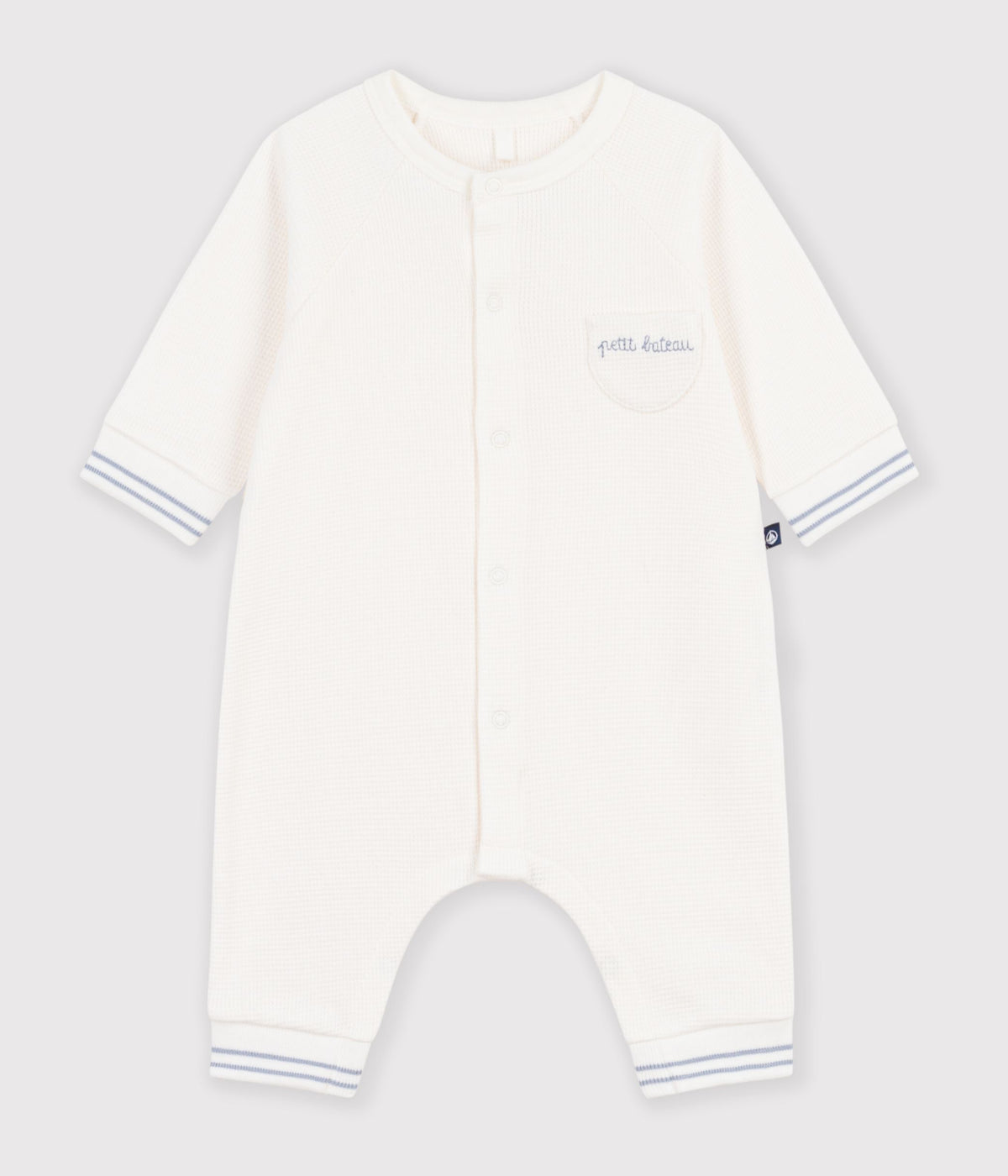 combinaison bebe en coton uni