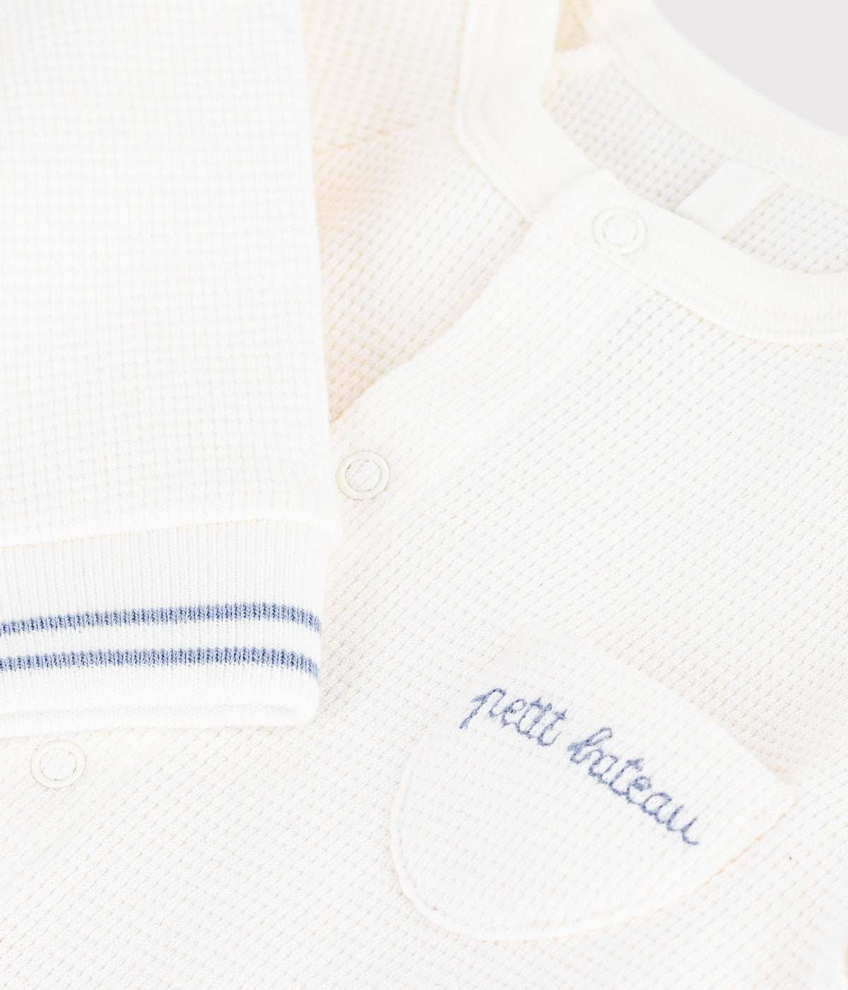 combinaison bebe en coton uni