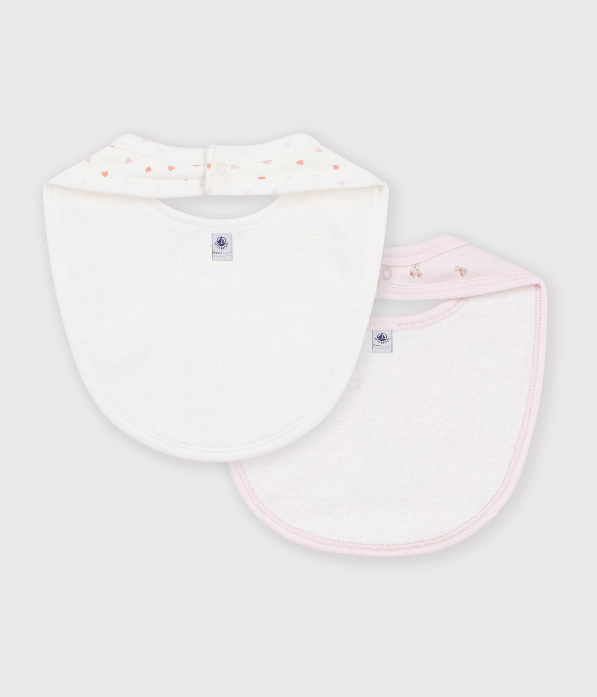 lot de bavoirs bebe en coton imprime a fleurs