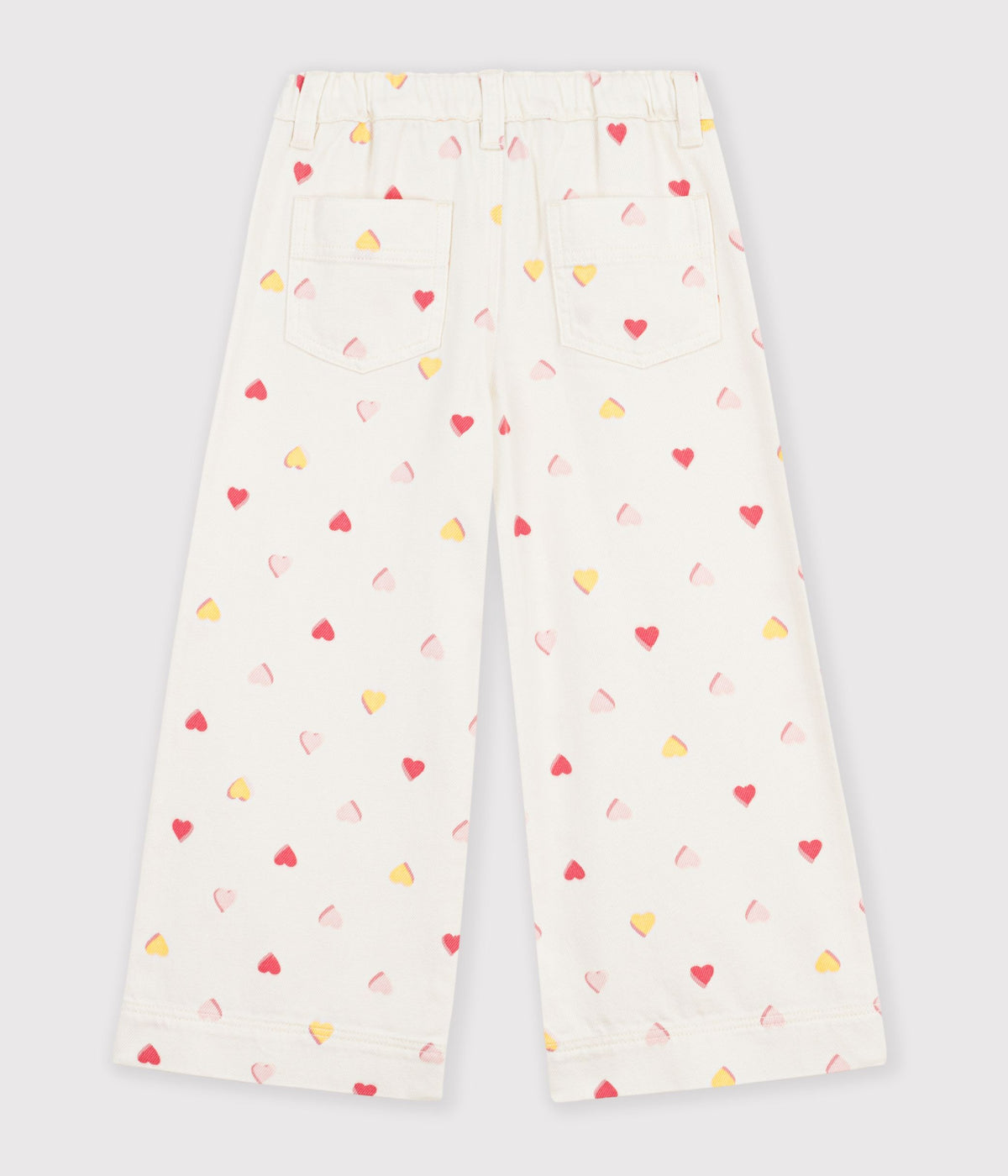 pantalon wide leg enfant en coton
