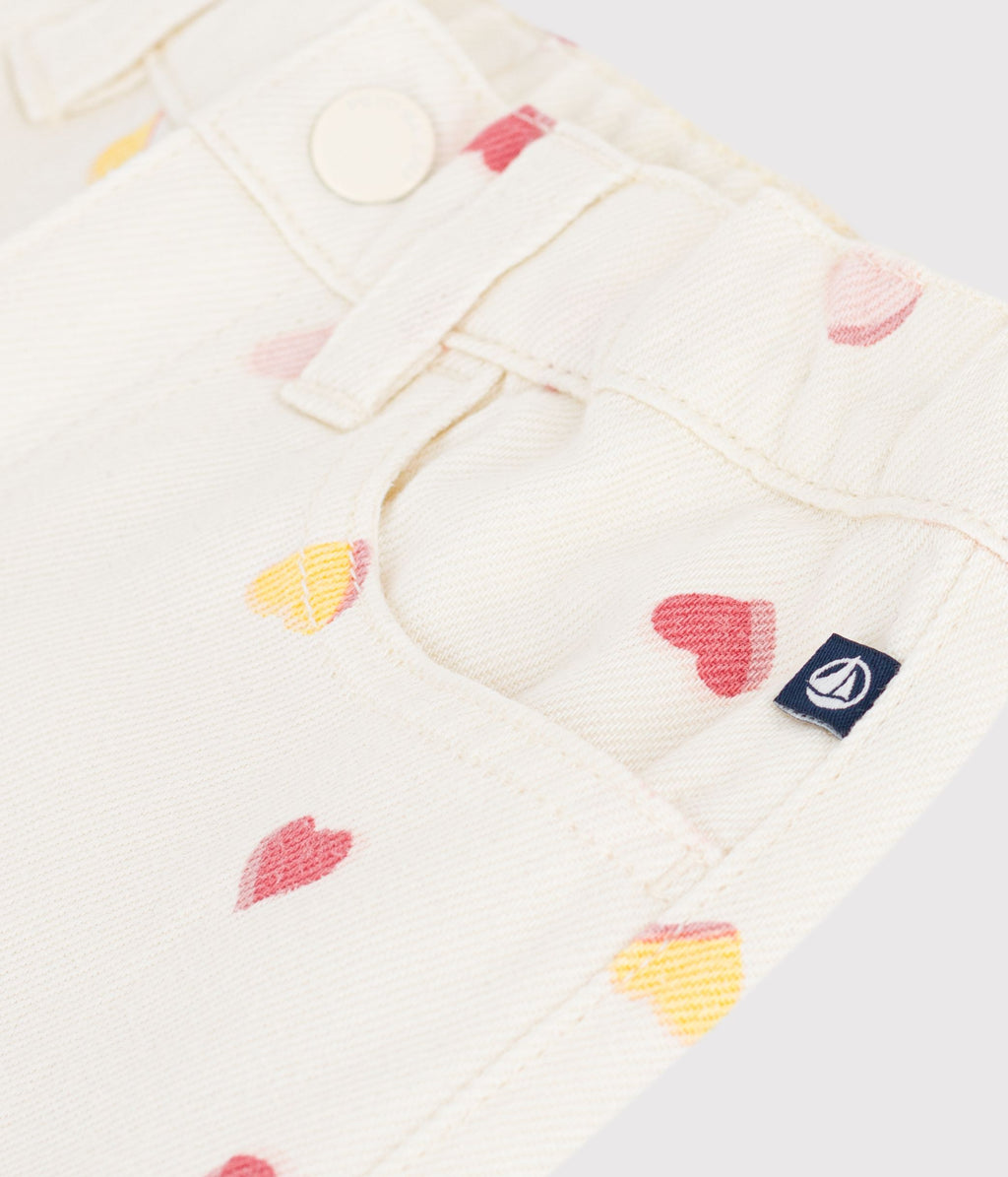 pantalon wide leg enfant en coton
