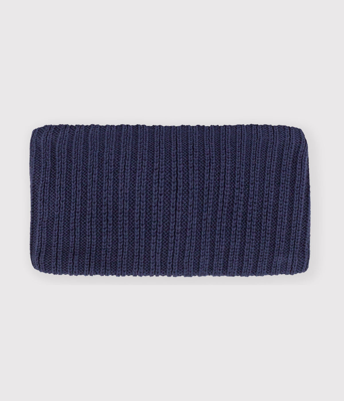 snood bebe en tricot uni double polaire