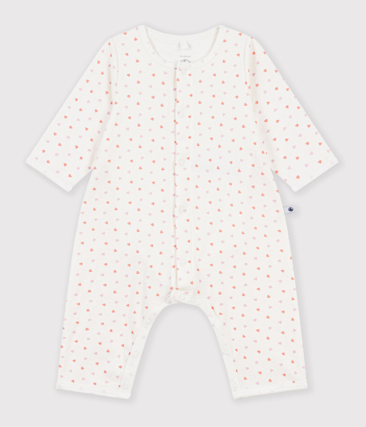 bodyjama bebe sans pieds en coton imprime a fleurs