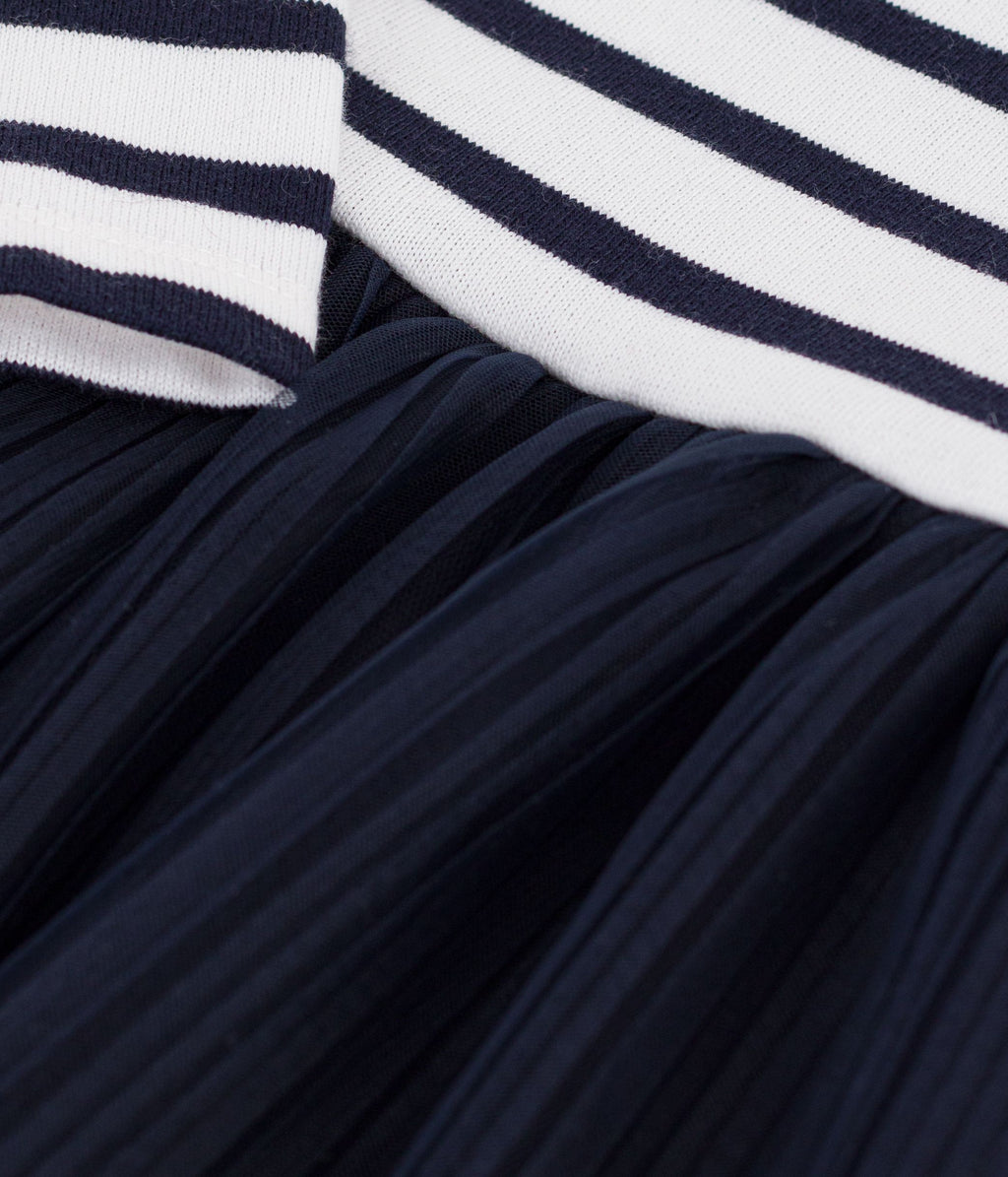 robe bebe bi matiere manches longues a rayures