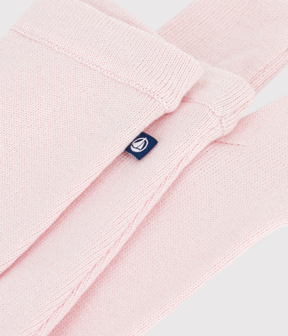 pantalon bebe en tricot laine et coton uni