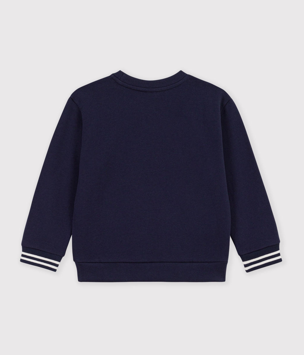 sweatshirt enfant en coton uni