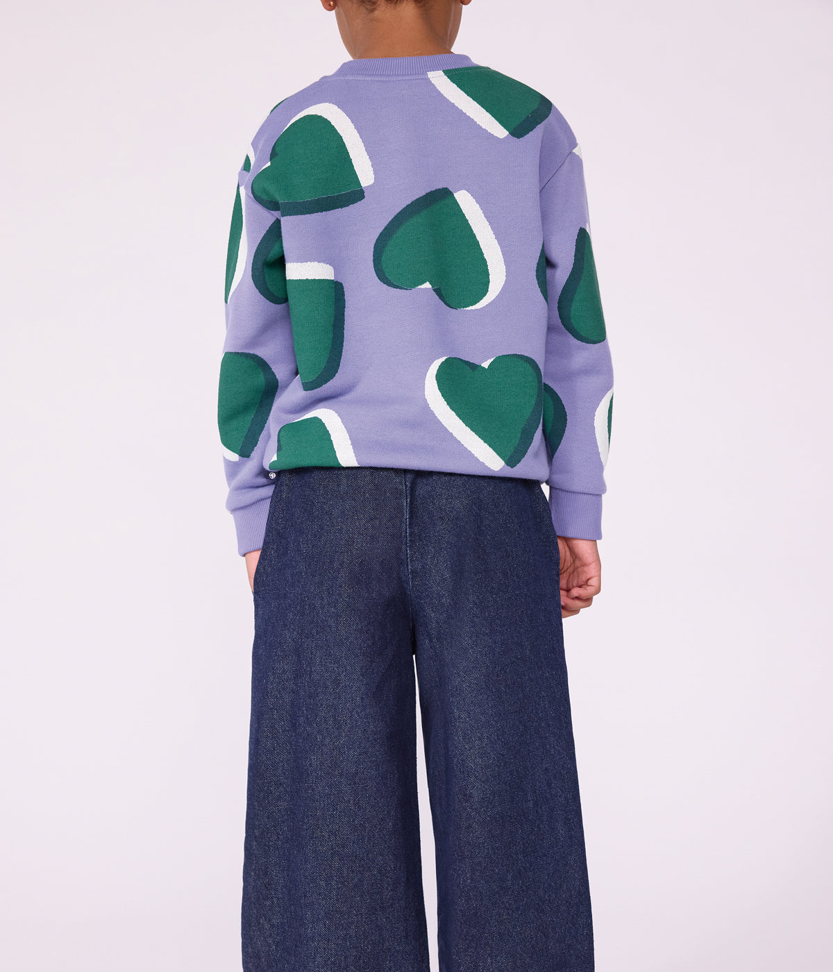 pantalon wide leg enfant en denim