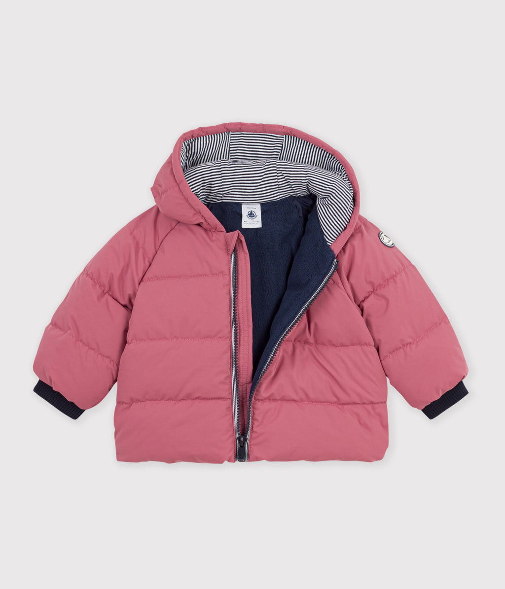 doudoune bebe en polyester uni