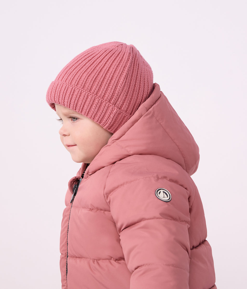 doudoune bebe en polyester uni