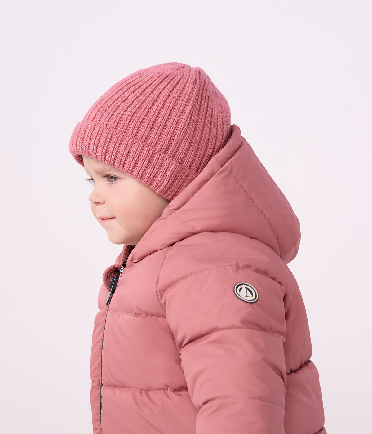 doudoune bebe en polyester uni