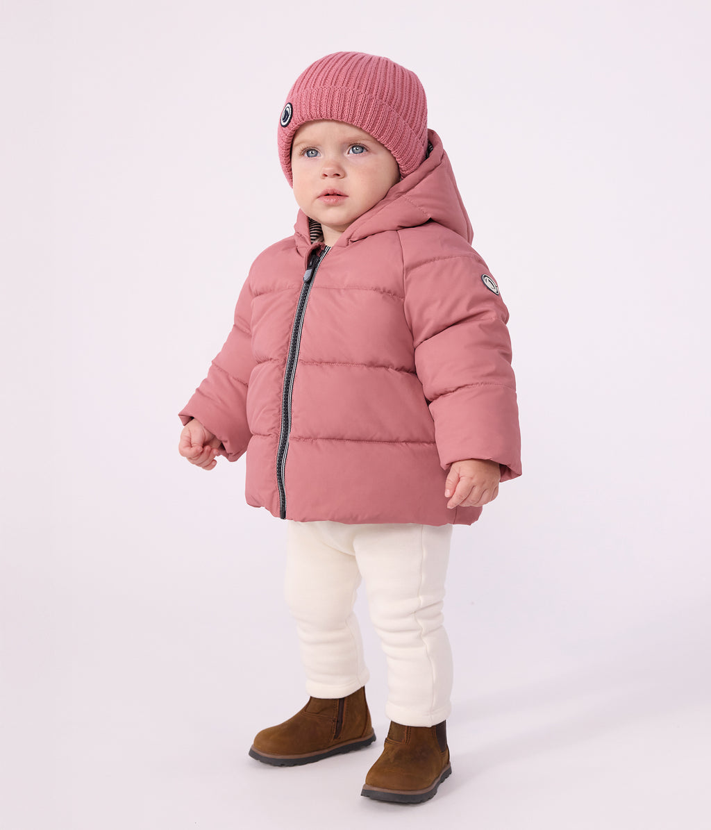 doudoune bebe en polyester uni