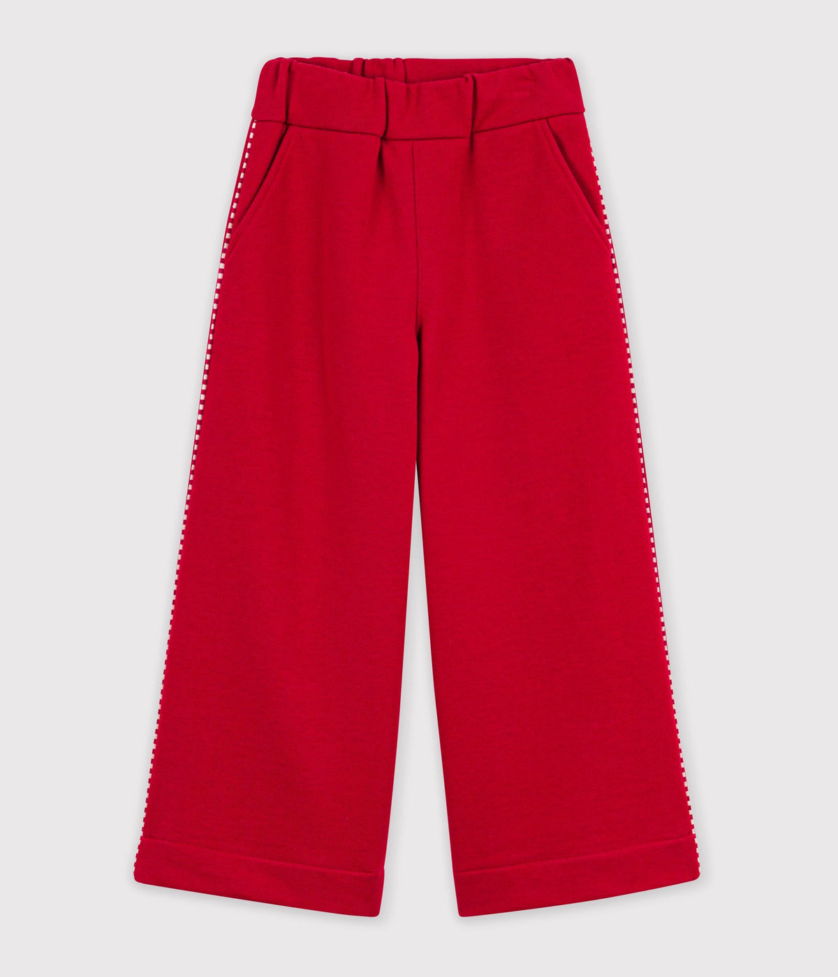 pantalon de jogging wide leg enfant en coton