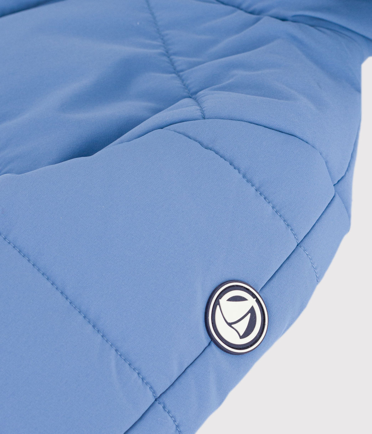 combipilote bebe en polyester uni bleu