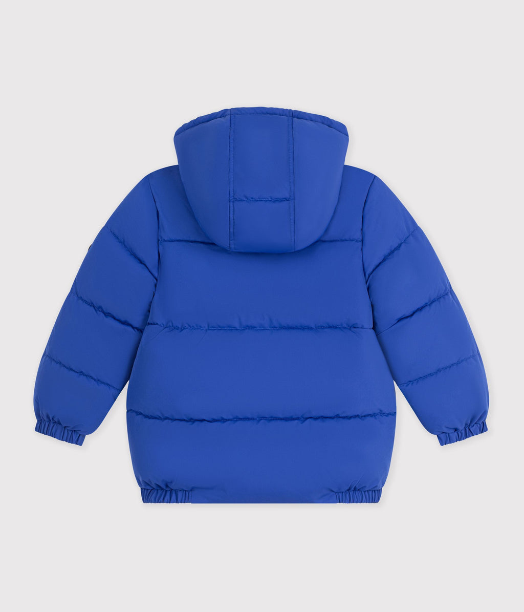 doudoune enfant unie bleu
