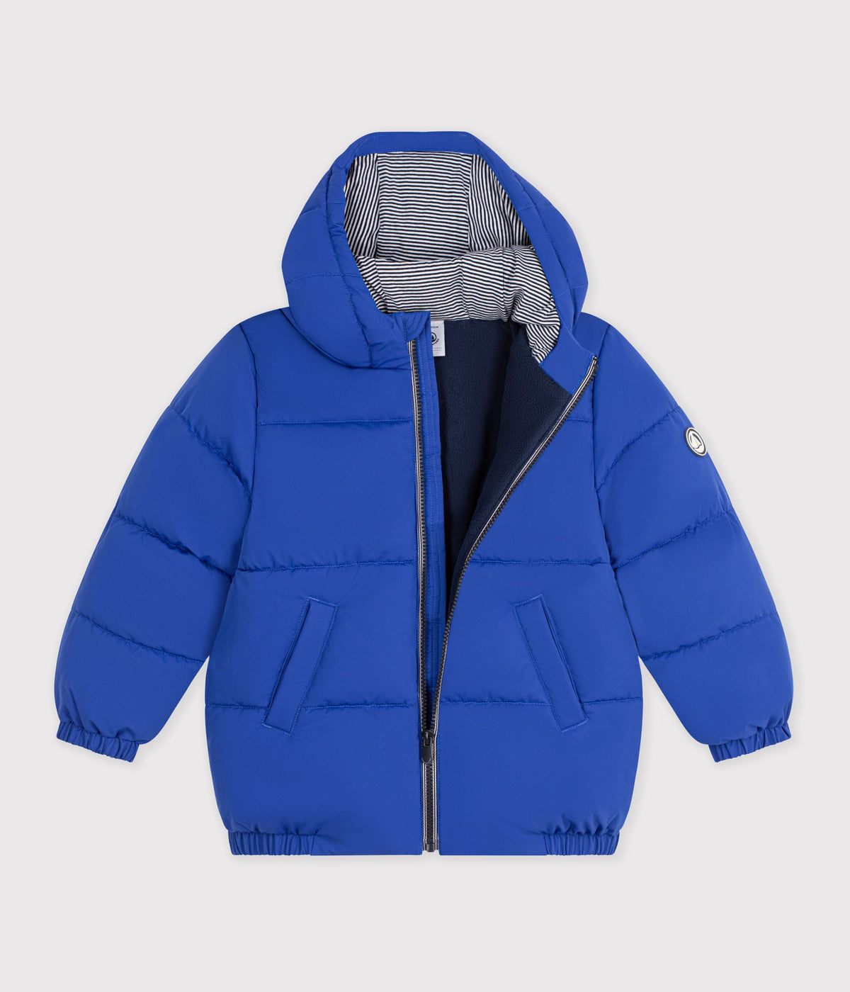 doudoune enfant unie bleu