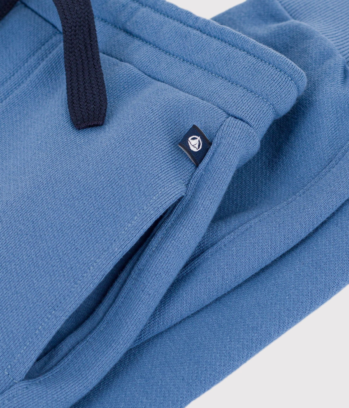 pantalon de jogging enfant en coton bleu