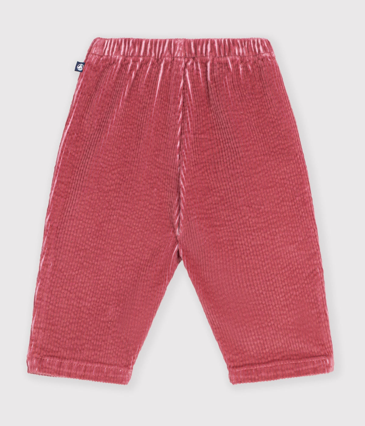 Pantalon bébé en velours uni