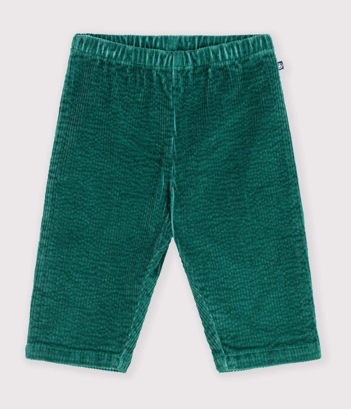 pantalon bebe en velours uni