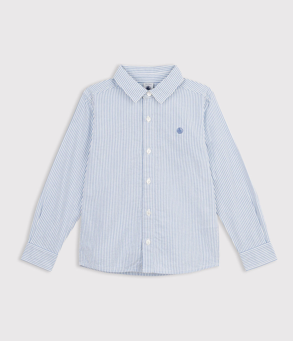 chemise enfant en coton a rayures