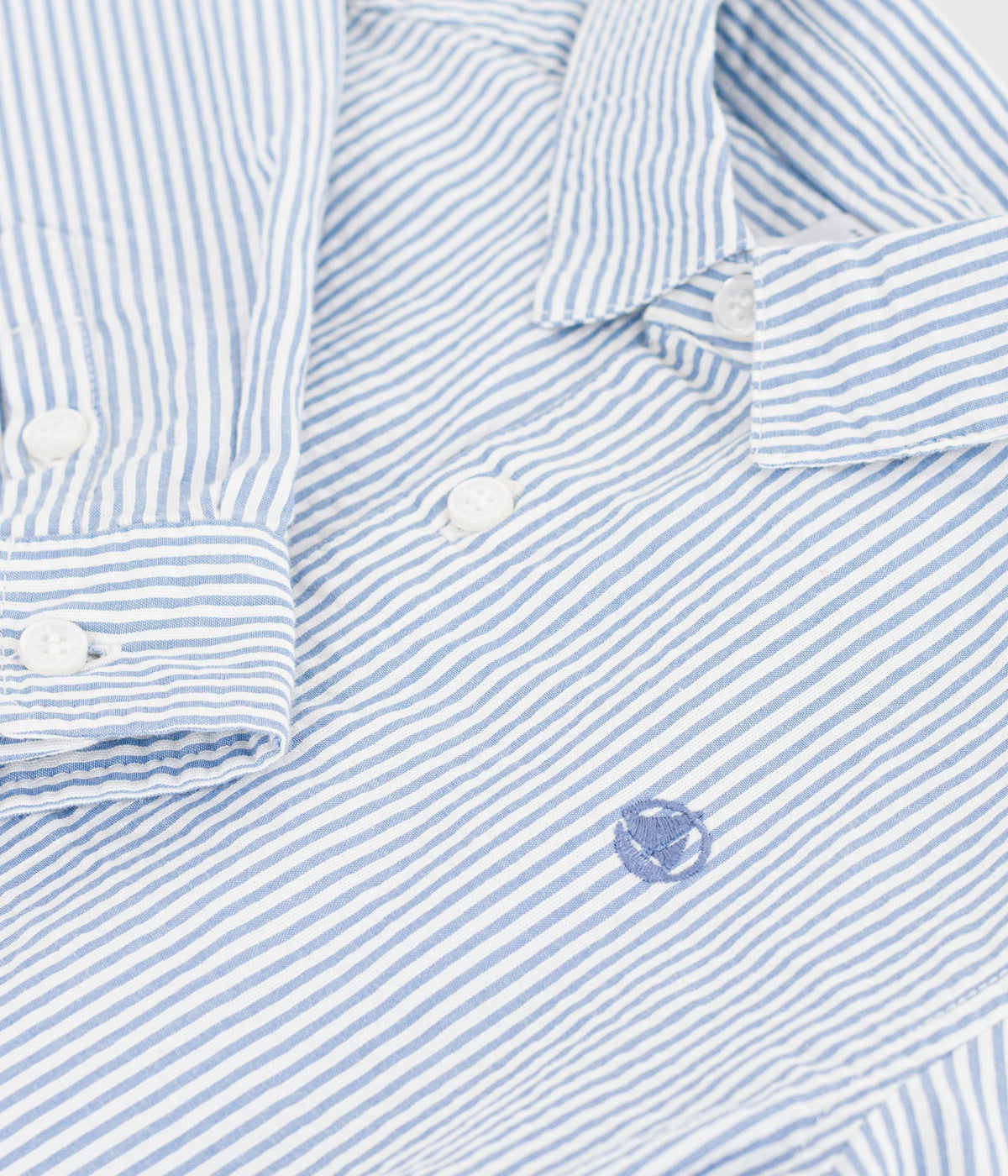 chemise enfant en coton a rayures