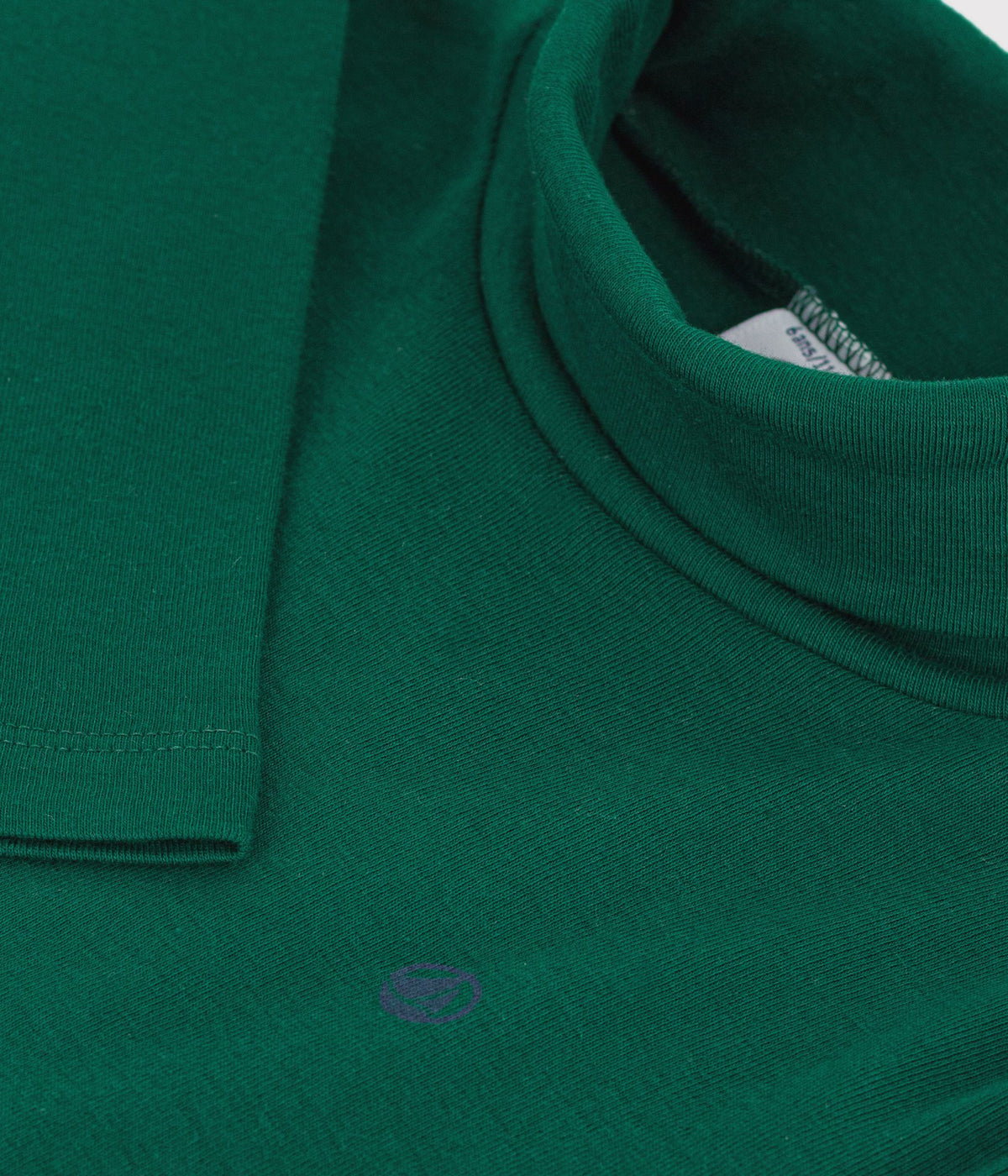 sous pull enfant en coton uni