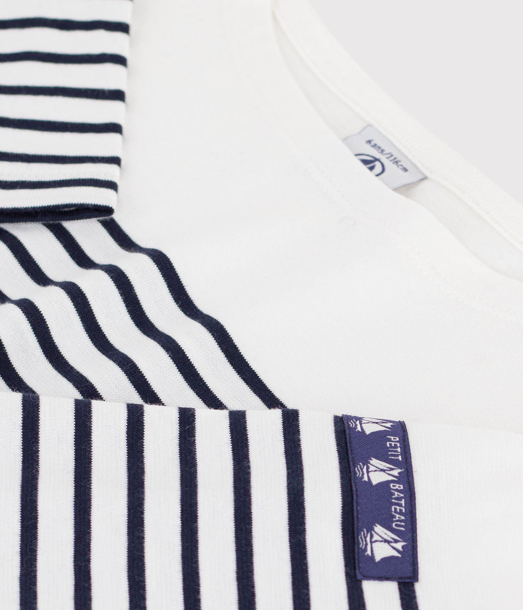 Kids' cotton Breton top