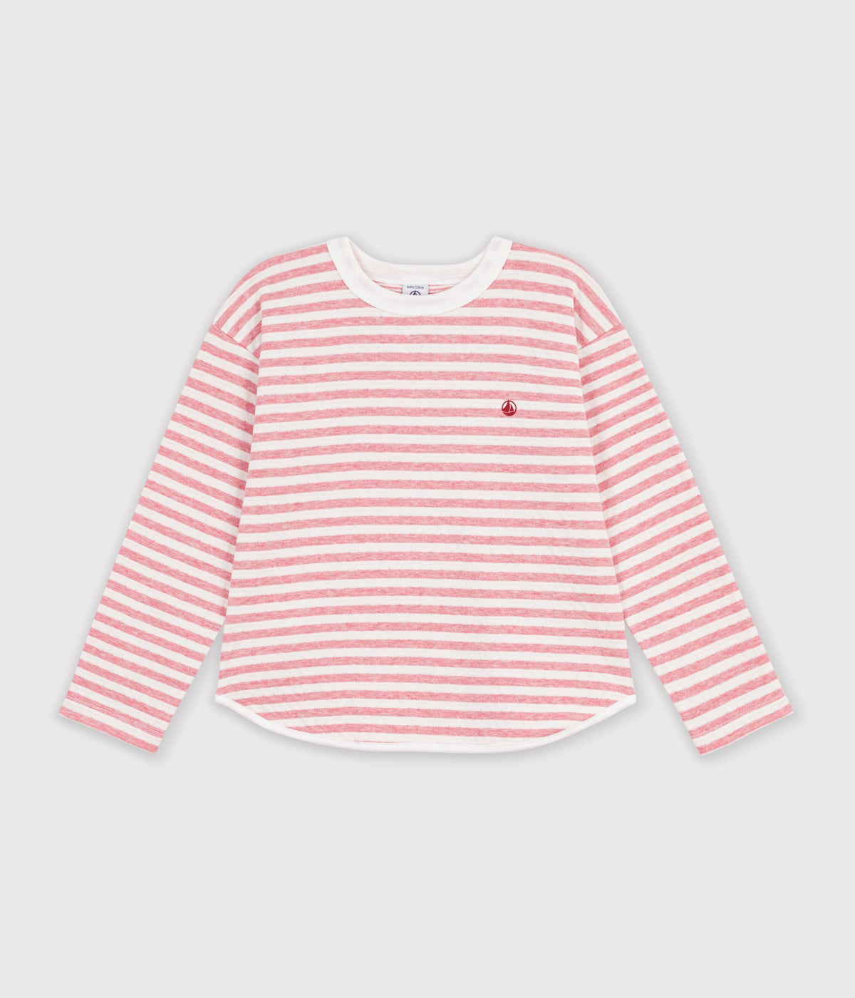 tee shirt enfant manches longues a rayures